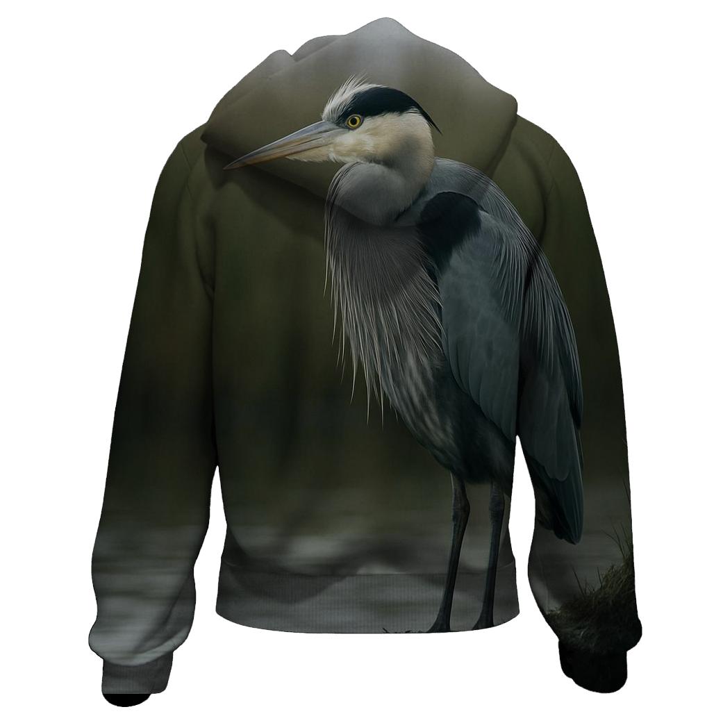 Marshland Heron Vigil hoodies fashion