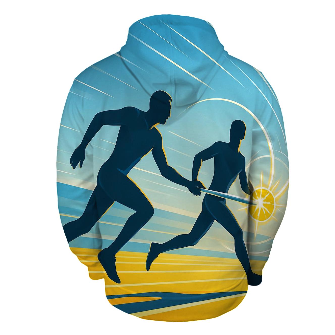 Solar Sprint Relay heavyweight hoodies