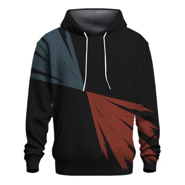 Jet Outflow Fanscape pullover hoodies