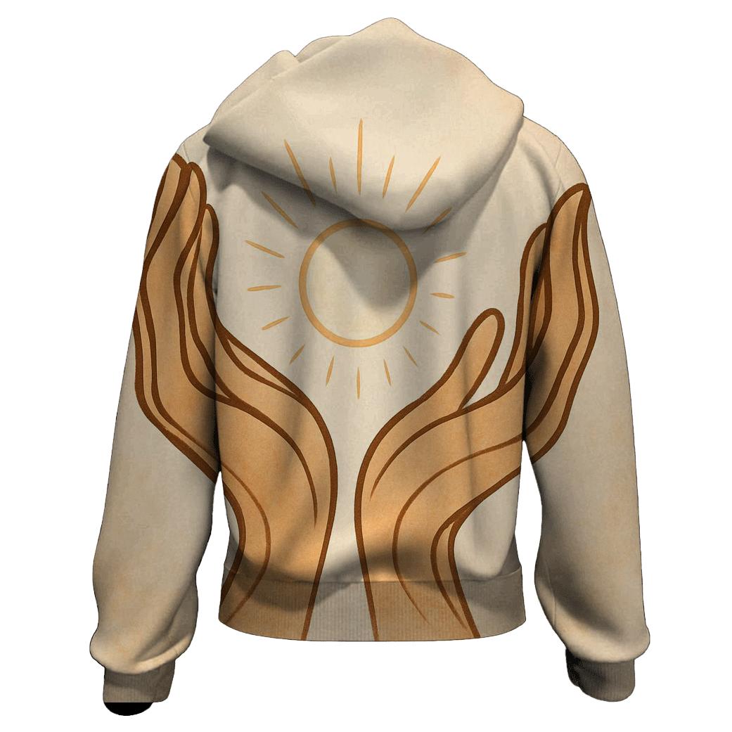 Open Hands Harmony hoodie styles