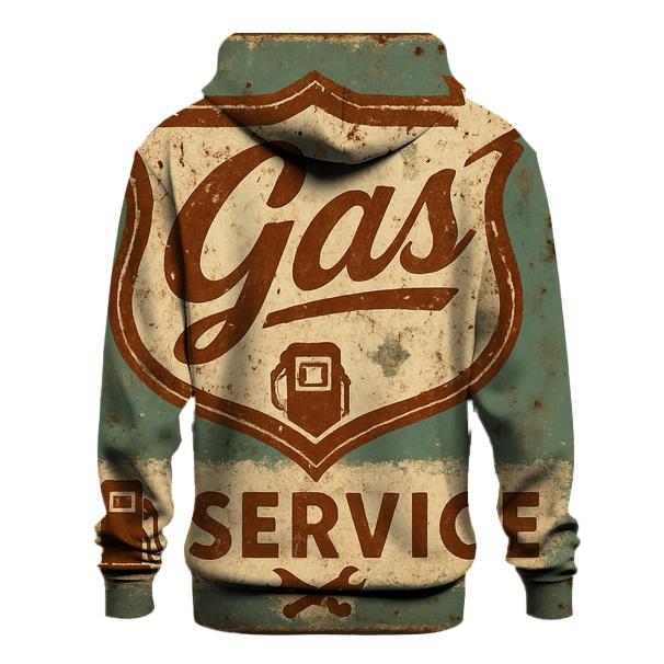 Old Gas Station Emblem hoodie designs