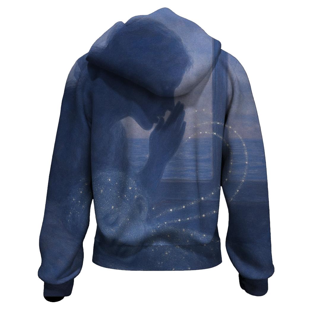 Lullaby Of Light embroidered hoodies