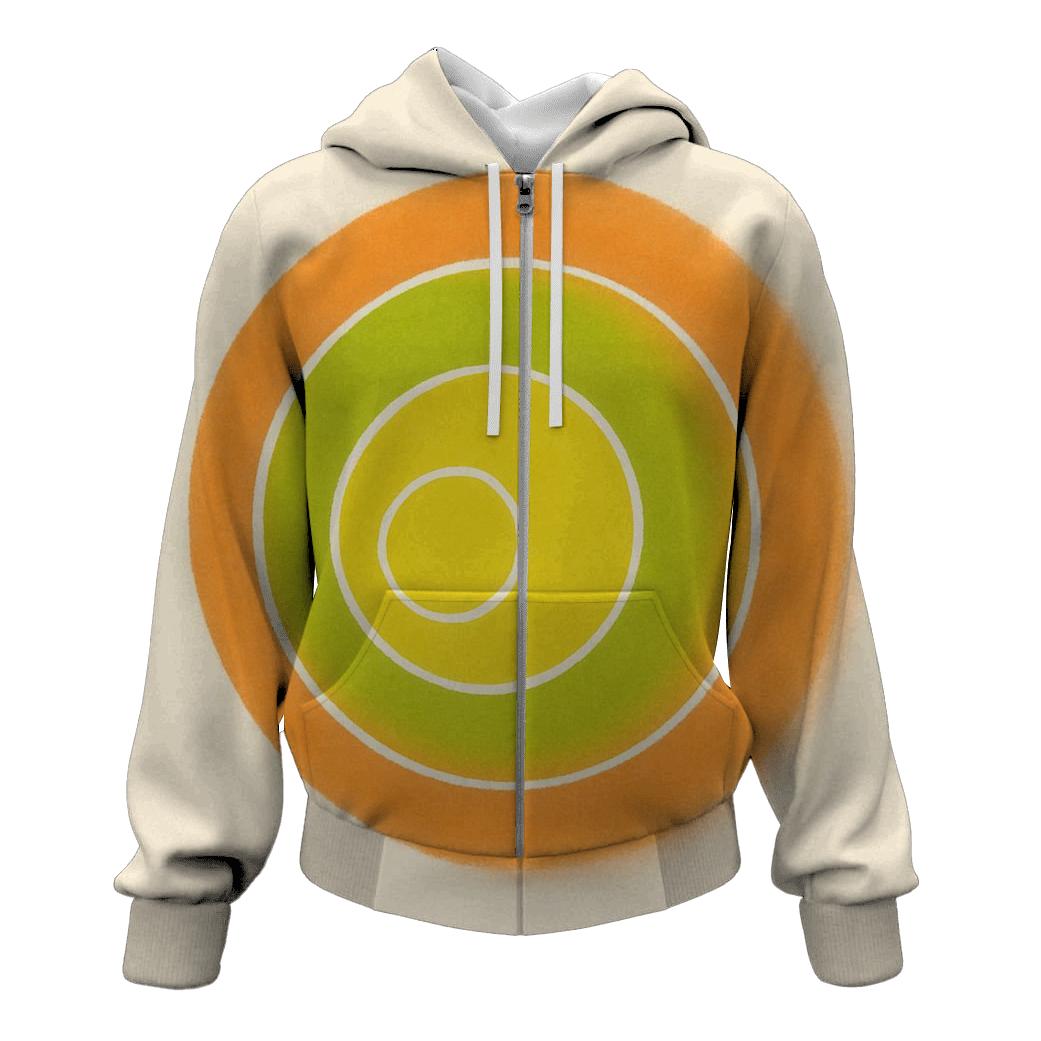 Citrus Offcenter Bullseye lightweight hoodies