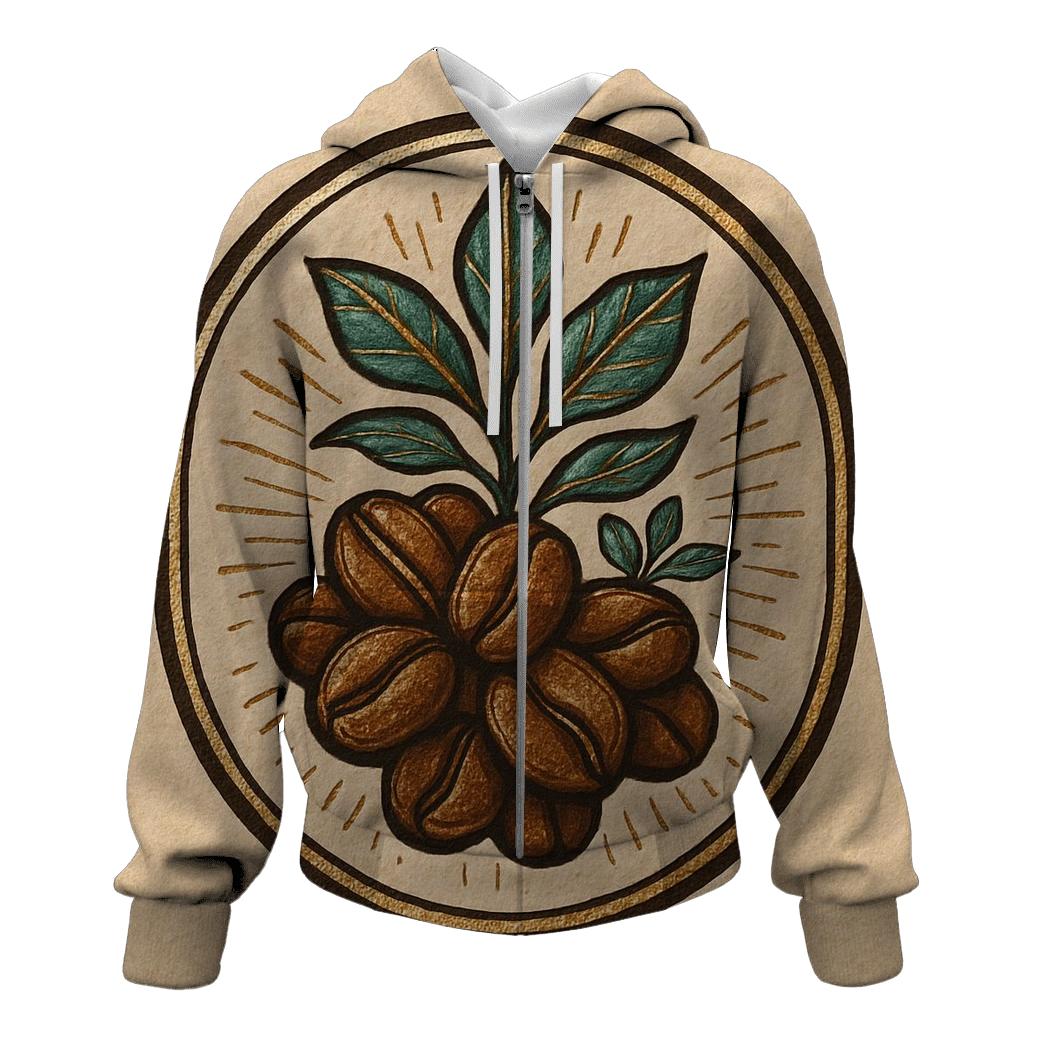 Bean Bloom Emblem lightweight hoodies