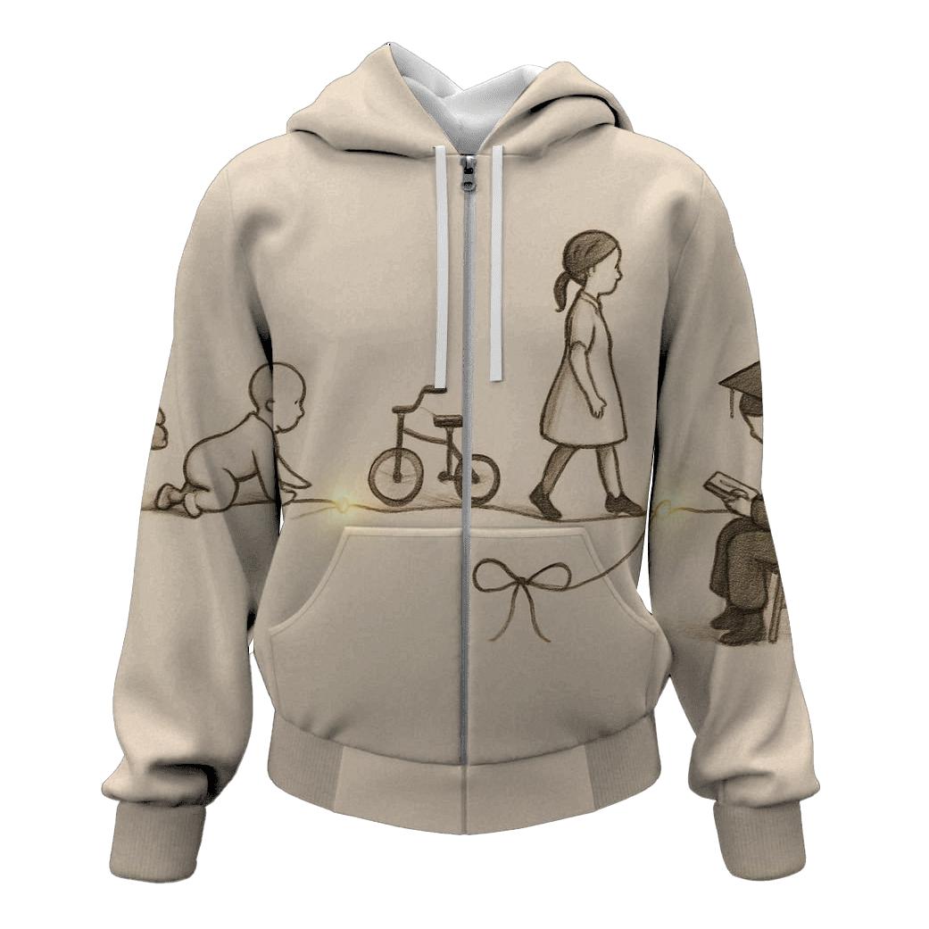 The Invisible Thread lightweight hoodies