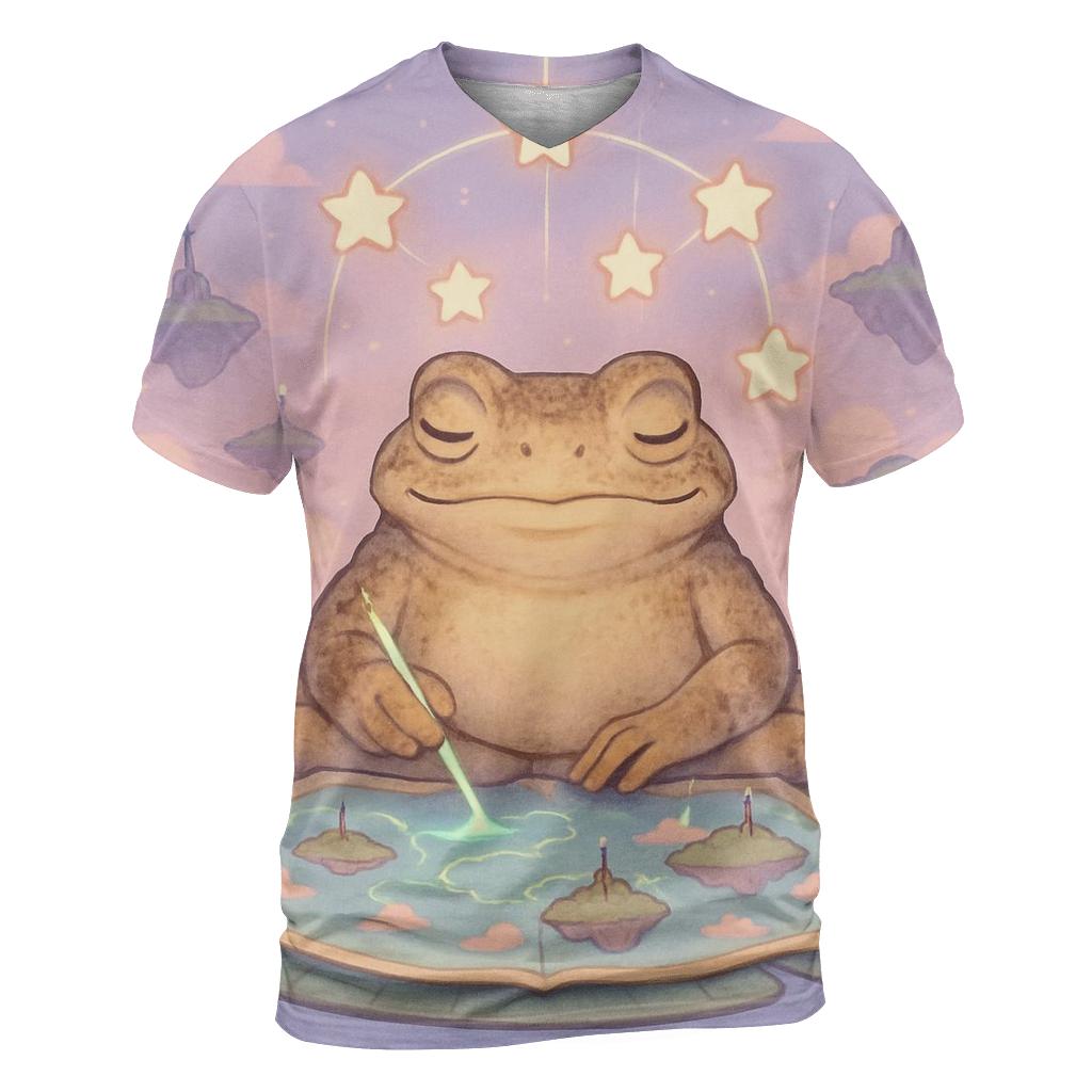 Dreamcartographer Toad unique graphic print tees