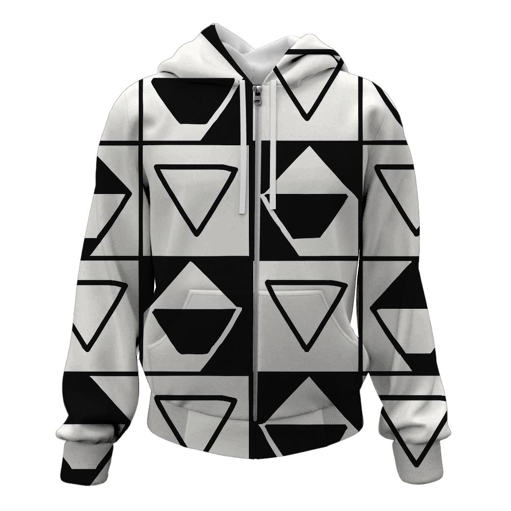Filter Grid Geometry hoodie styles