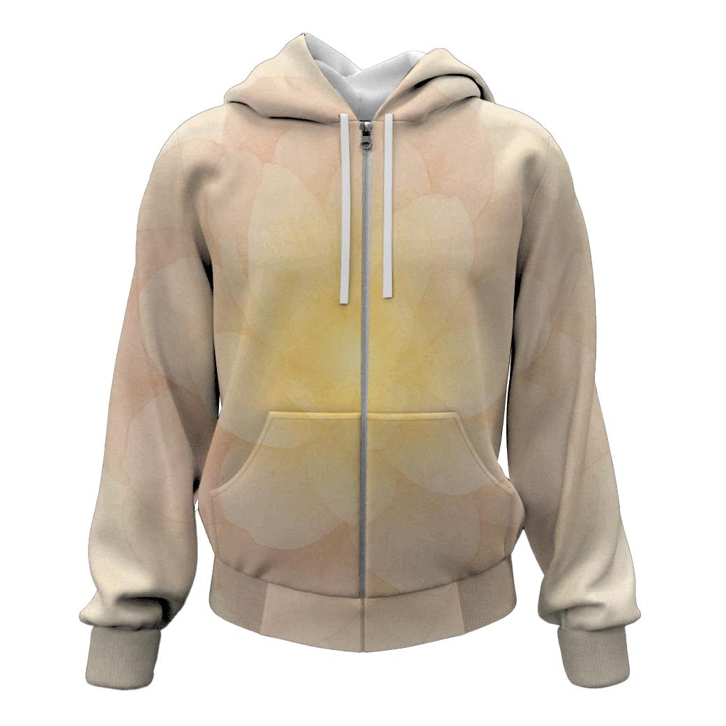 Radiant Halo Bloom graphic hoodies
