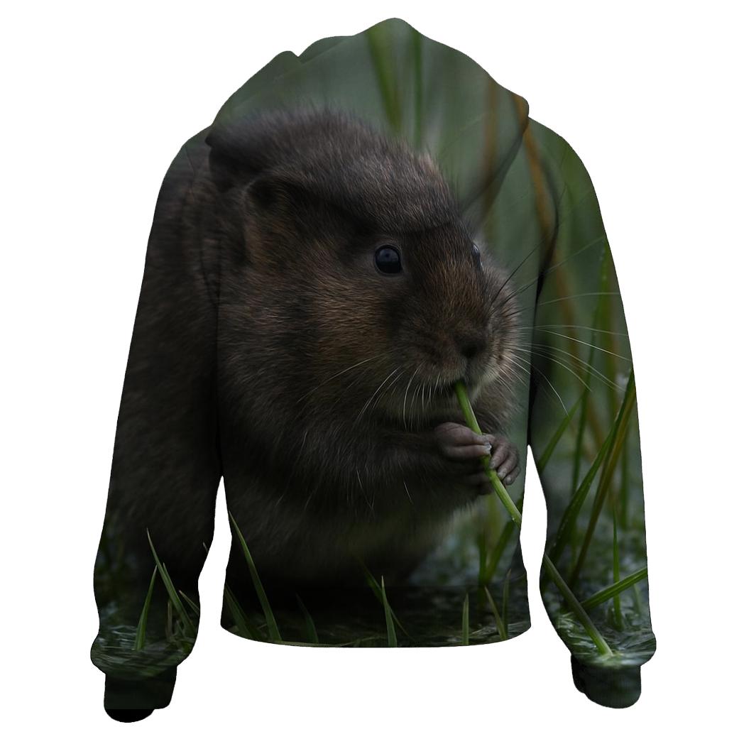 Fen Water Vole Forage custom hoodies
