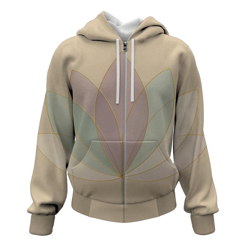 Lotus Of Quiet printed hoodies