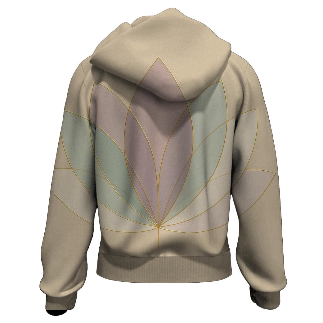 Lotus Of Quiet printed hoodies