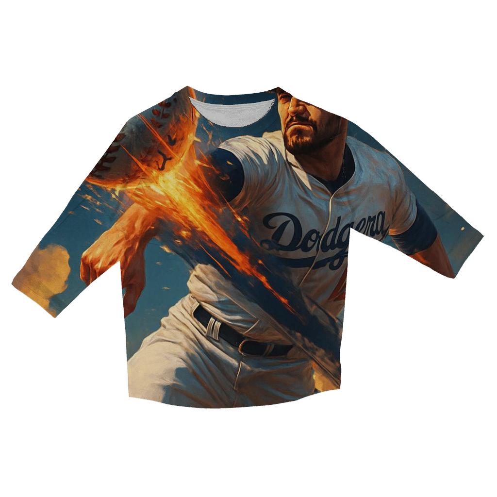 Sunset Fastball Surge custom 3/4 sleeve shirts