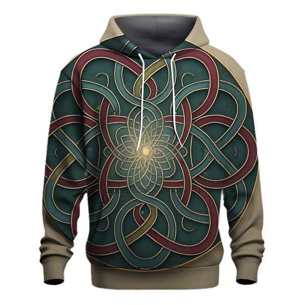 Infinite Loop Mandala pullover hoodies