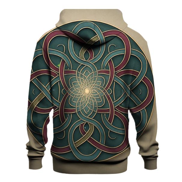 Infinite Loop Mandala pullover hoodies
