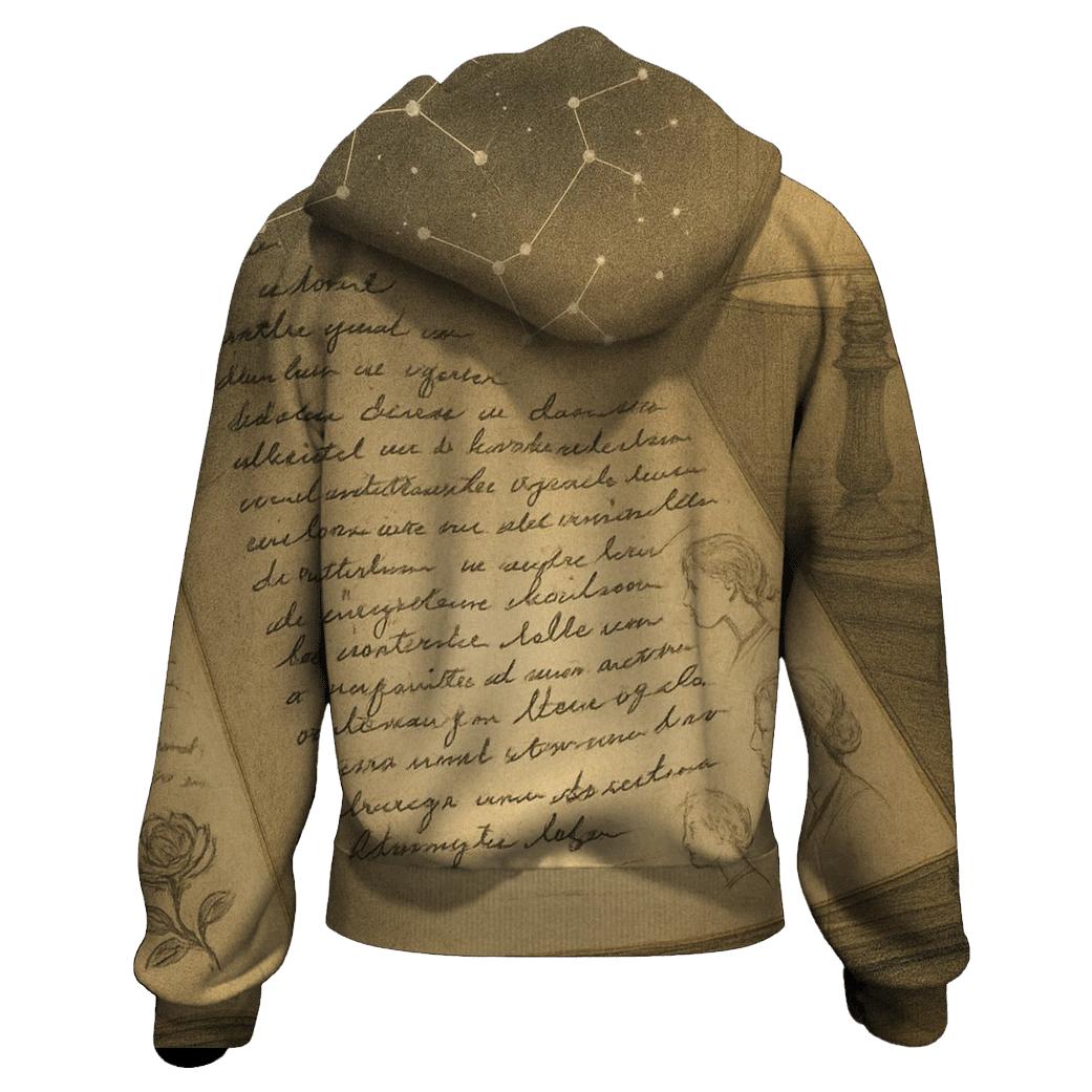 Light In The Margins zip-up hoodies
