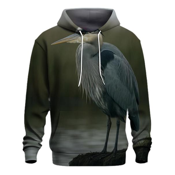 Marshland Heron Vigil hoodie styles