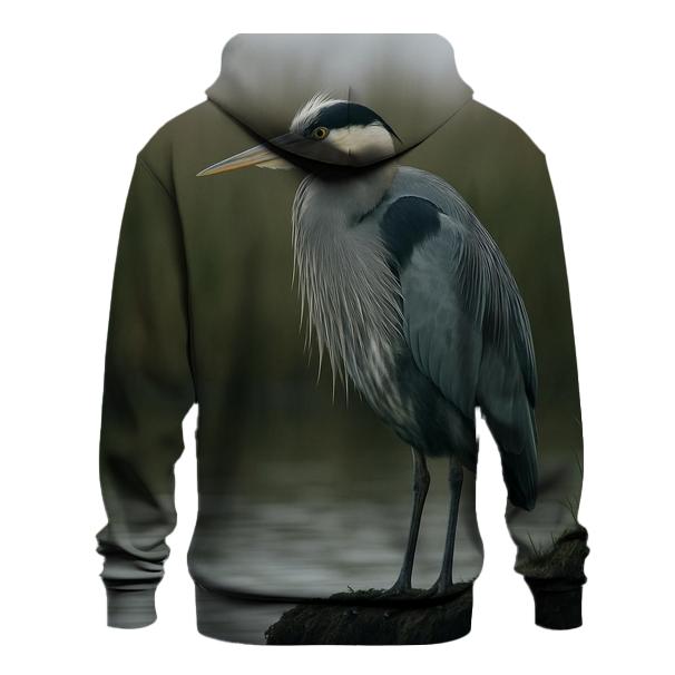 Marshland Heron Vigil hoodie styles