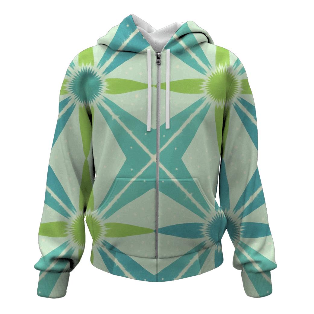 Diagonal Starburst Itoji premium hoodies