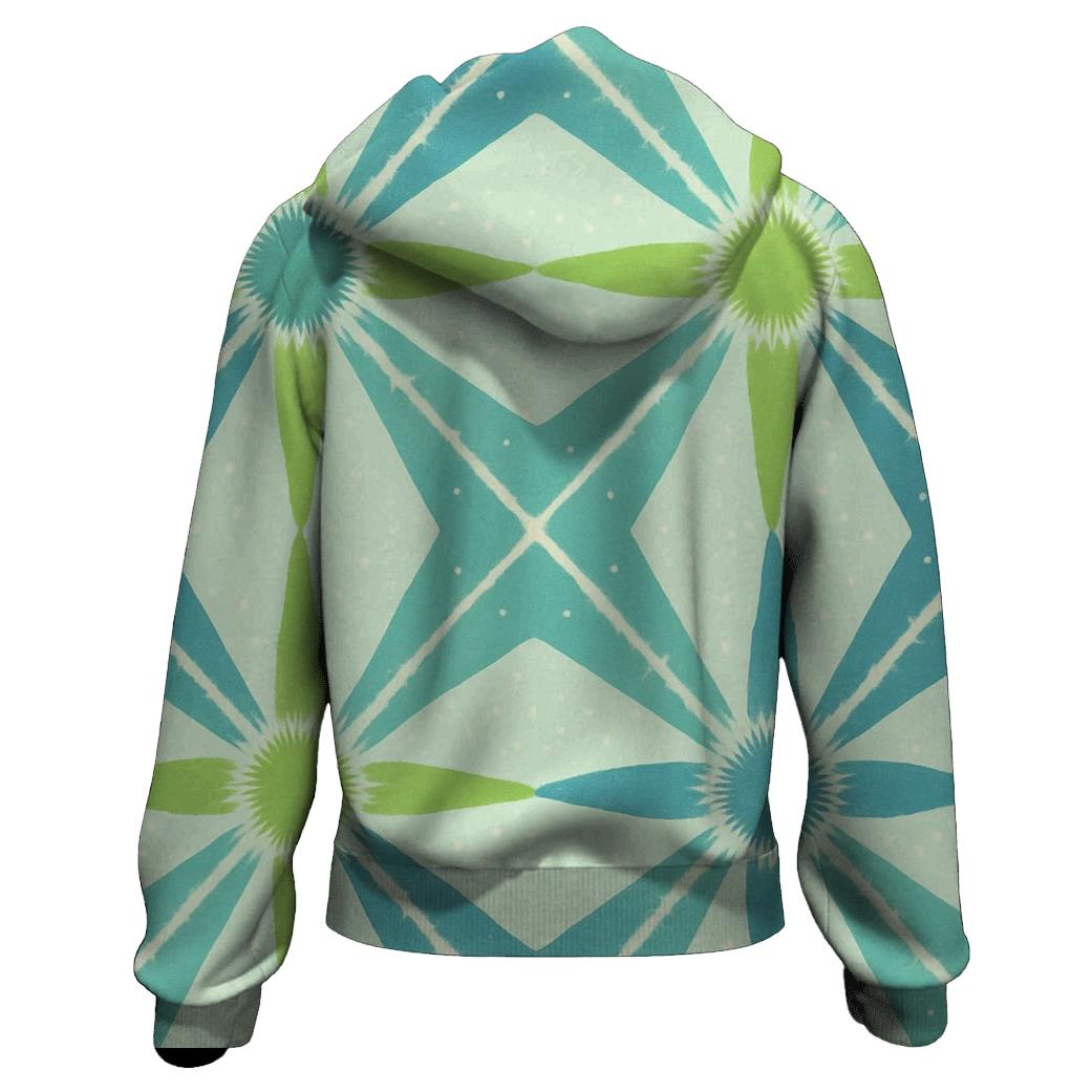 Diagonal Starburst Itoji premium hoodies