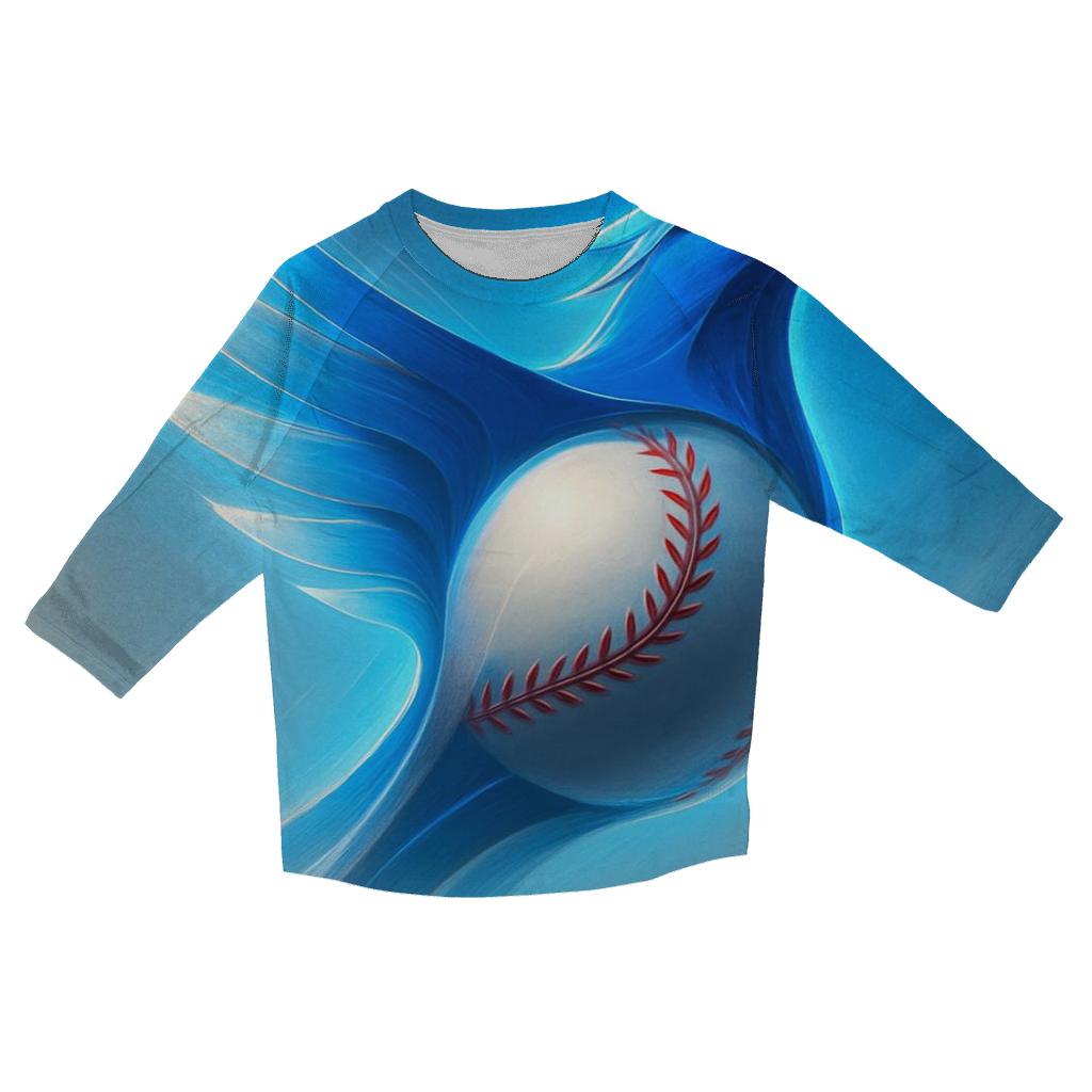 Skybound Fusion Blue Jays trendy 3/4 sleeve tops