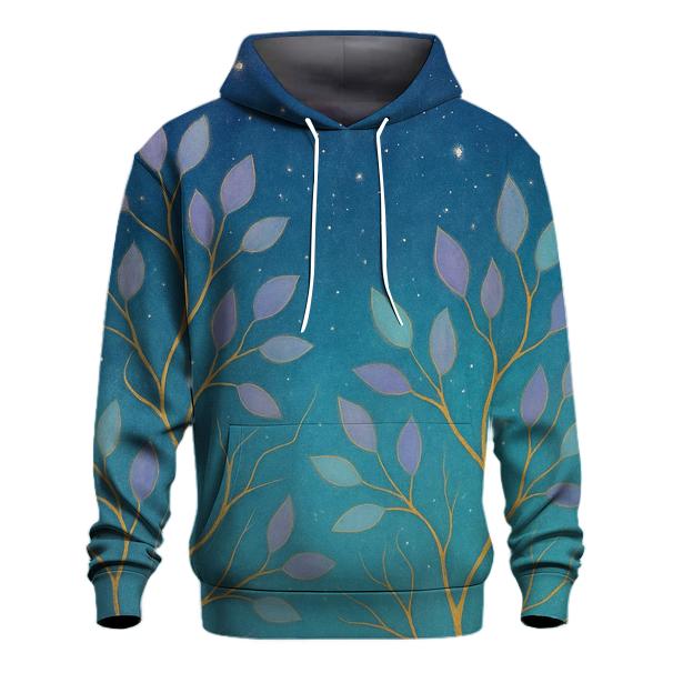 Celestial Garden printed hoodies