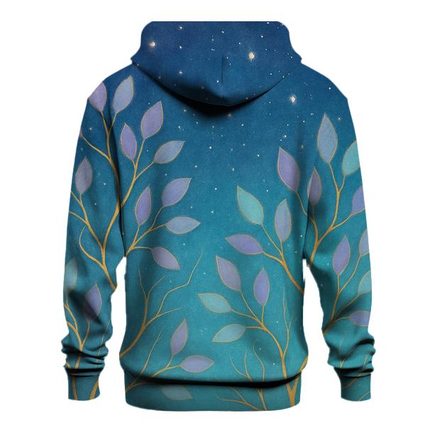 Celestial Garden printed hoodies