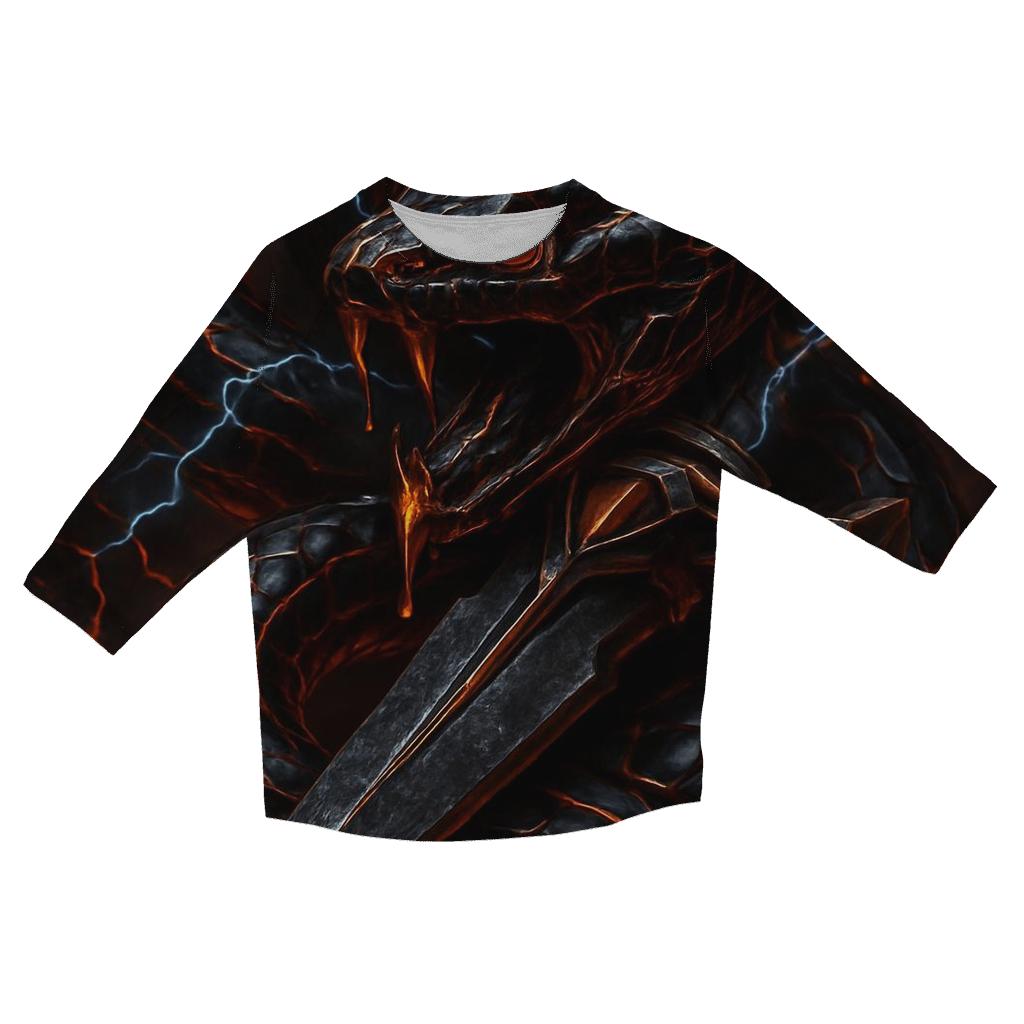 Serpent Of Starfire Dagger stylish quarter sleeve tops