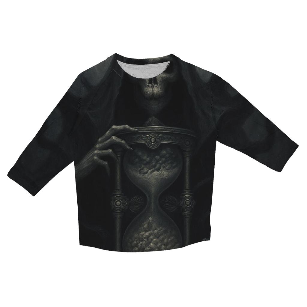 Hourglass Of Ten Thousand Whispers casual three quarter sleeve shirts