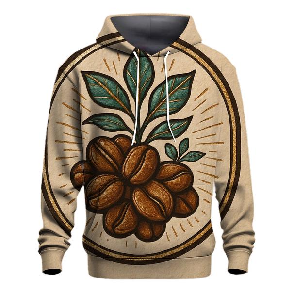 Bean Bloom Emblem zip-up hoodies