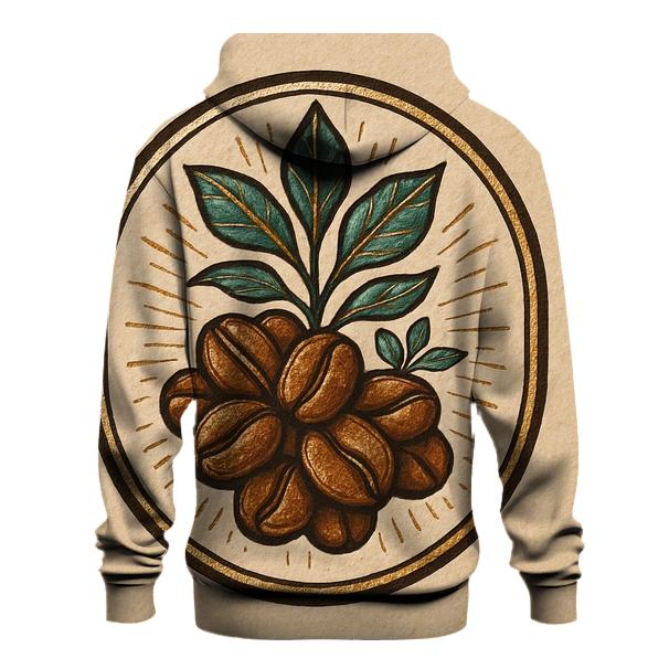Bean Bloom Emblem zip-up hoodies