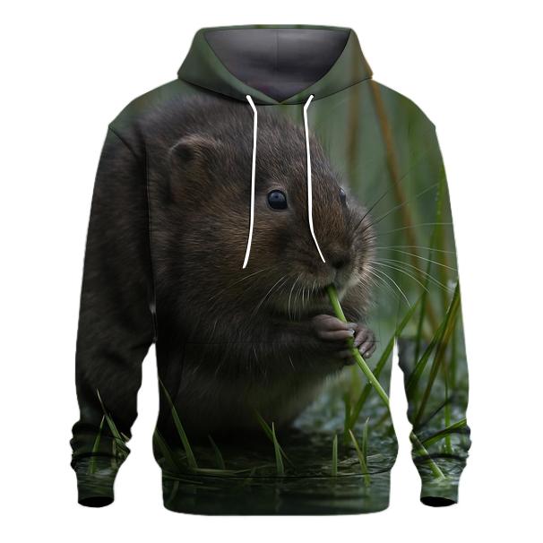 Fen Water Vole Forage heavyweight hoodies