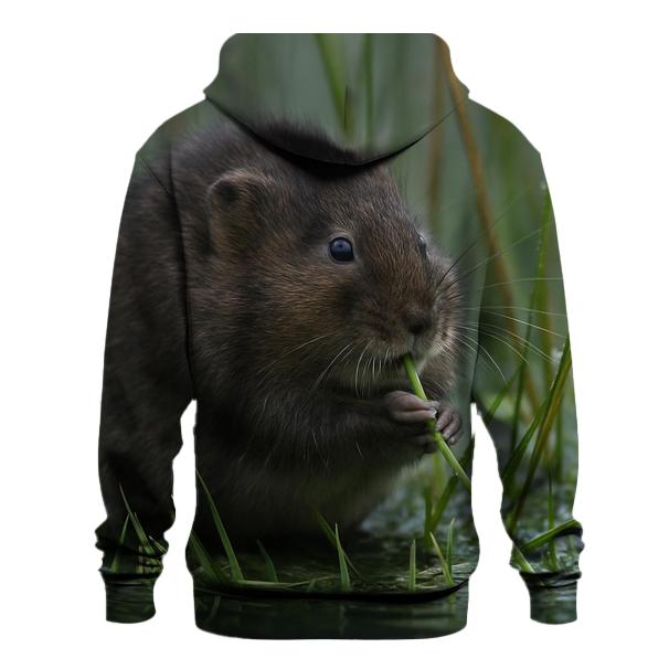 Fen Water Vole Forage heavyweight hoodies