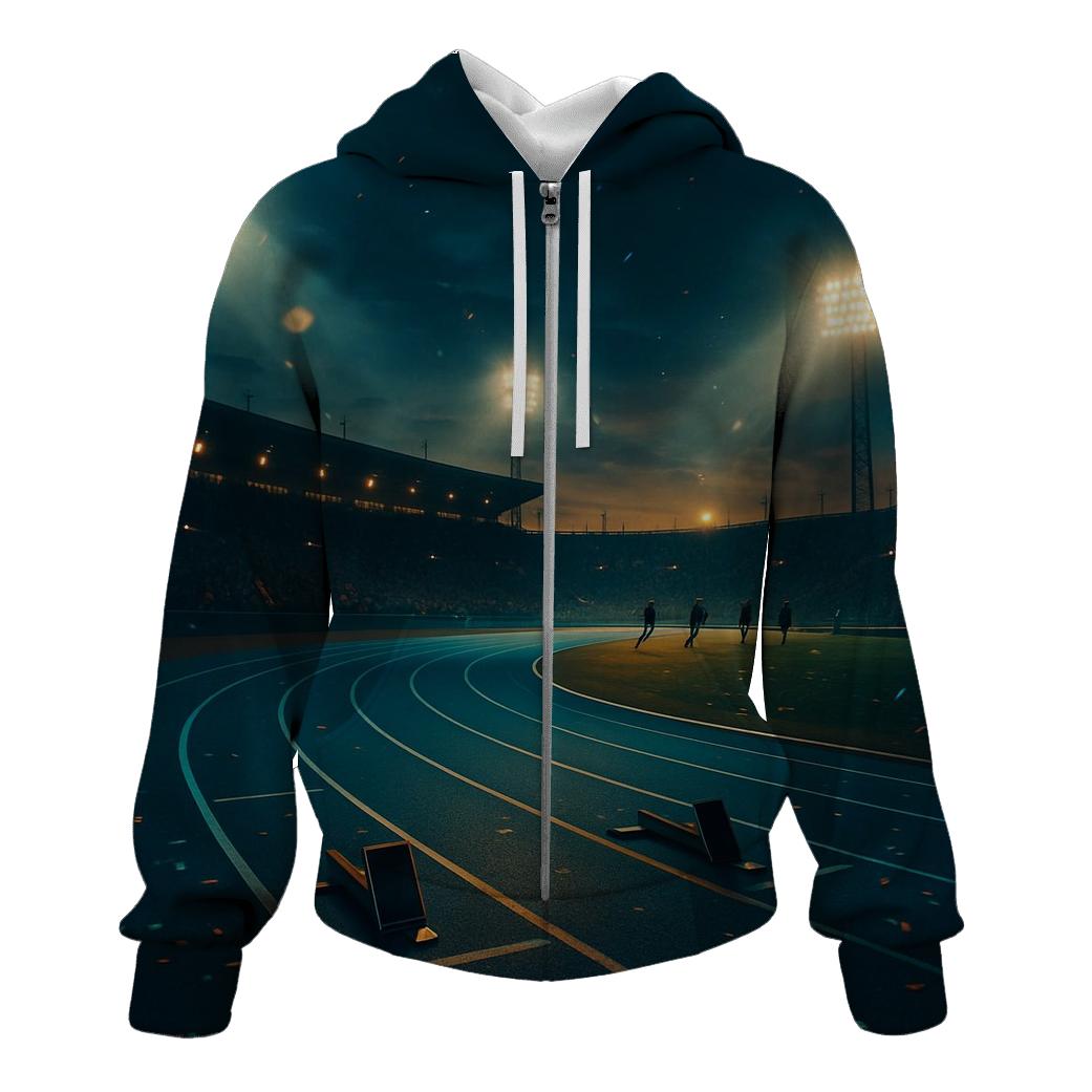 Stadium Night Lights custom hoodies
