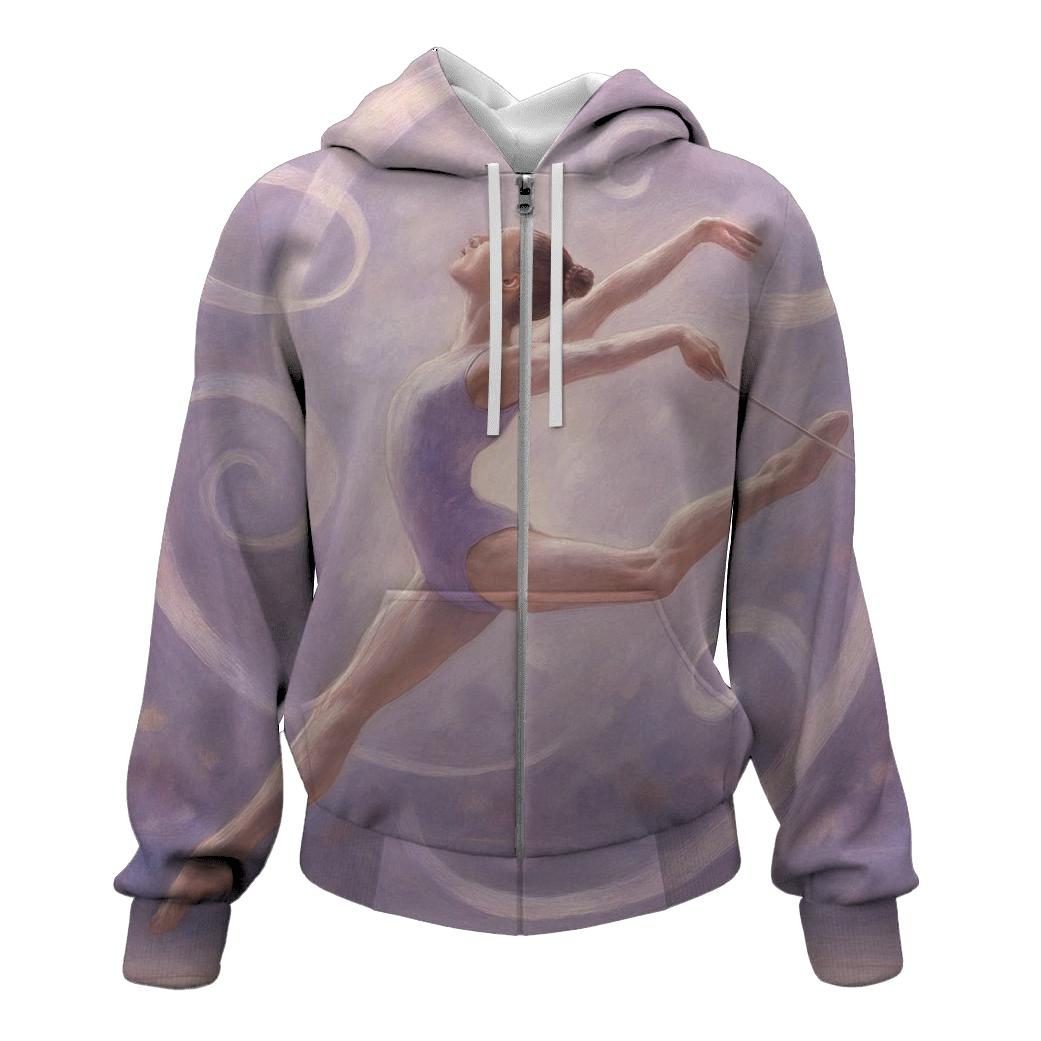 Gymnastics Ribbon Dream custom hoodies