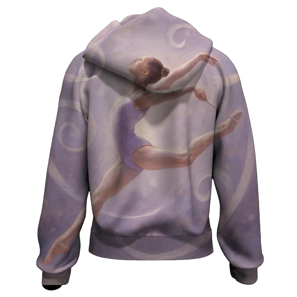 Gymnastics Ribbon Dream custom hoodies