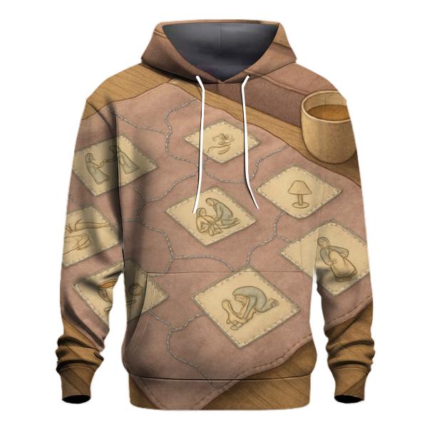 A Map Of Small Mercies printed hoodies