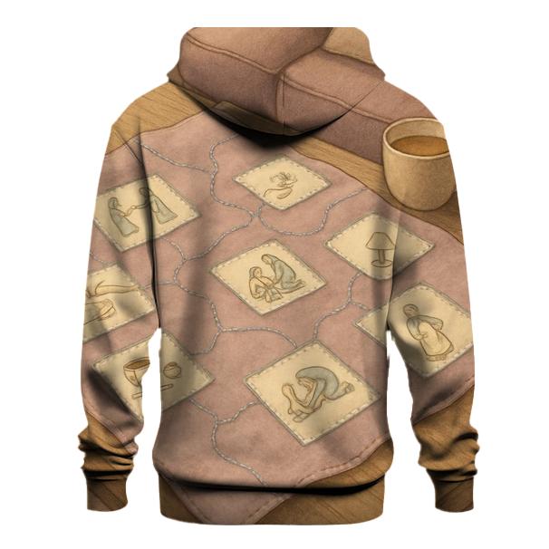 A Map Of Small Mercies printed hoodies