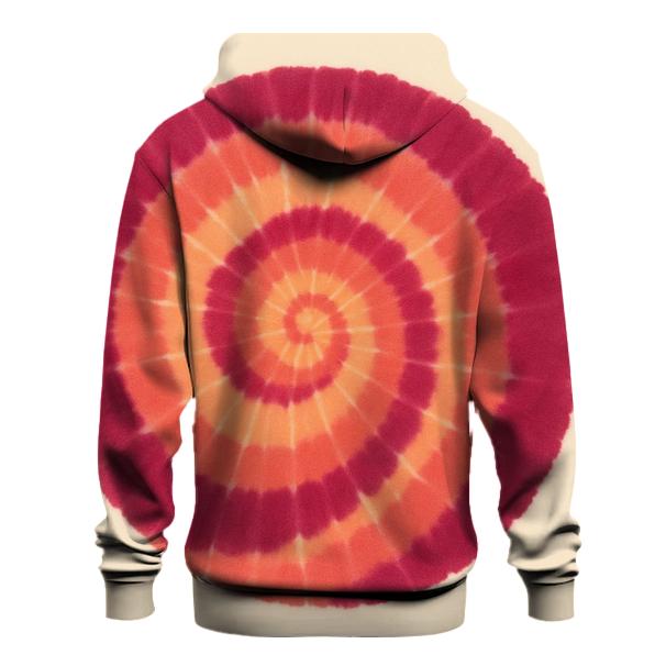 Sunset Spiral Overdye hoodie trends