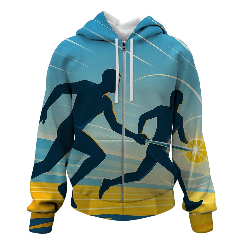 Solar Sprint Relay hoodie styles