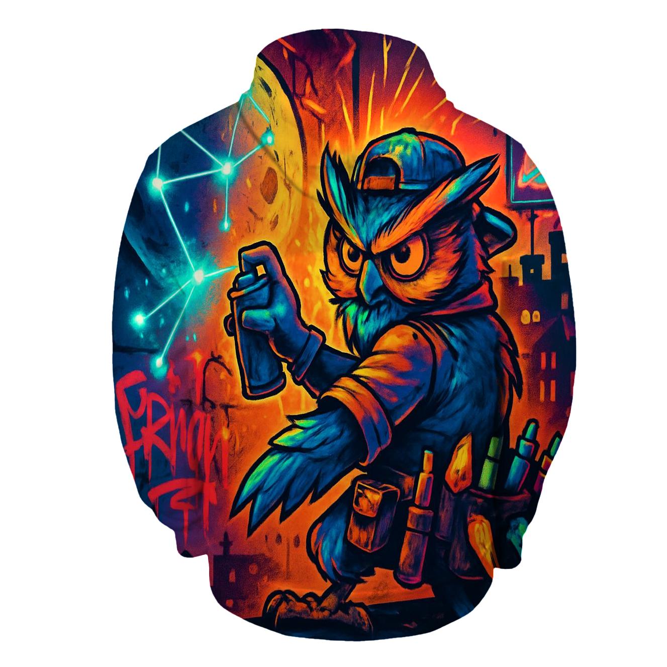 Graffiti Moon Mechanic hoodies fashion