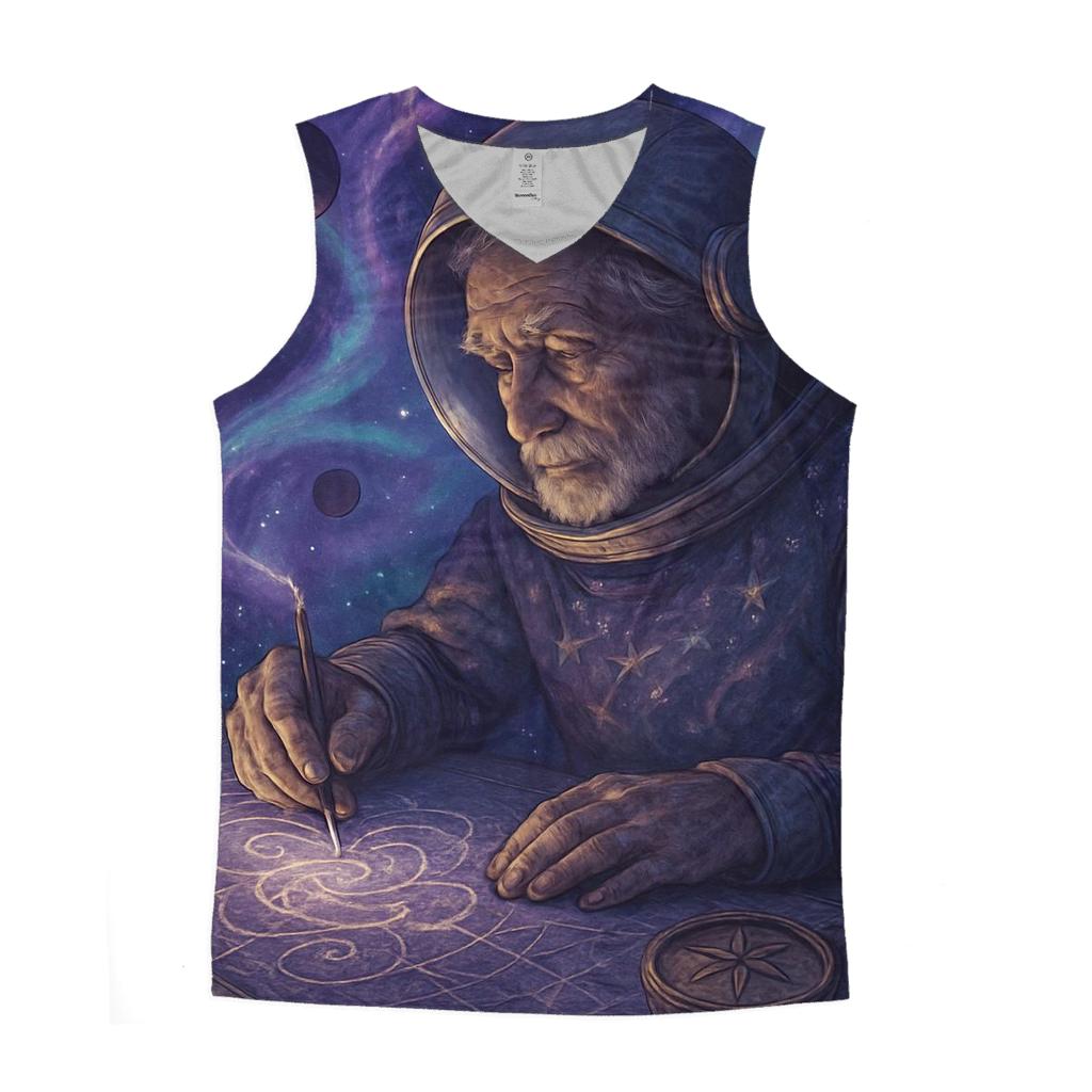 Starlight Cartographer personalized athletic tanks