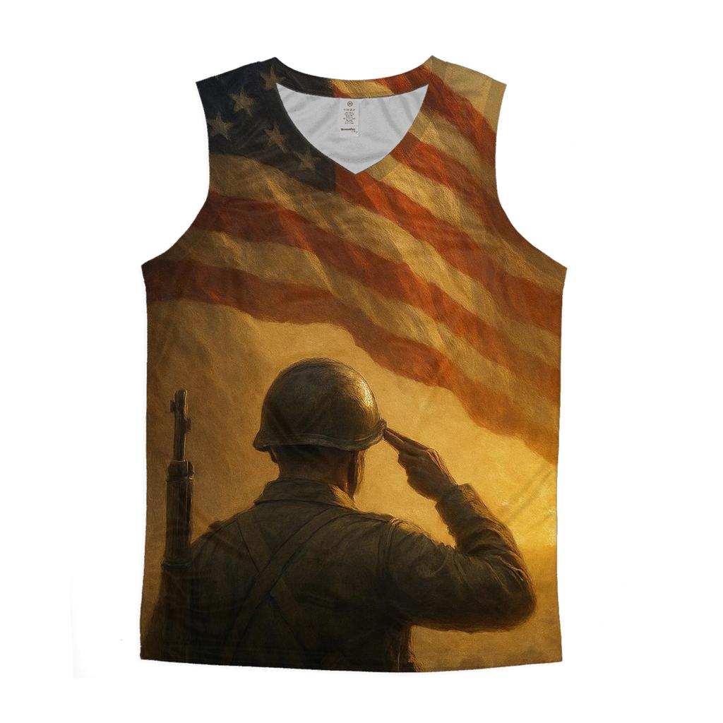 Dawn Sentinel cotton sleeveless tops
