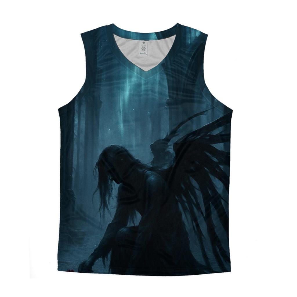 Cathedral Of Broken Lights cotton sleeveless tops