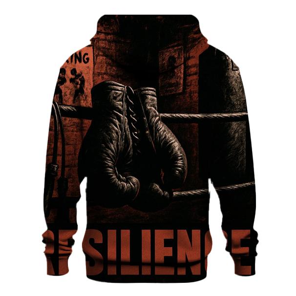 Boxing Poster Noir lightweight hoodies