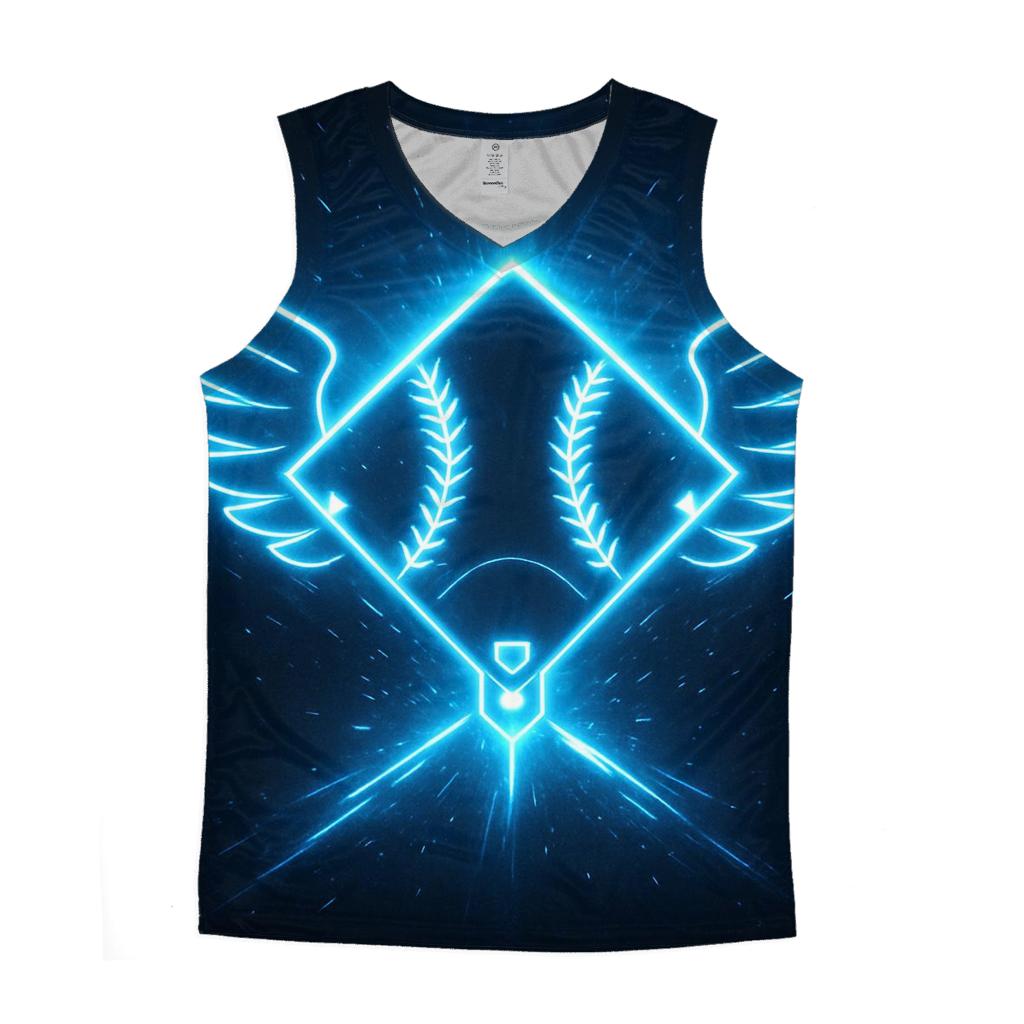 Neon Flight Home designer workout tanks