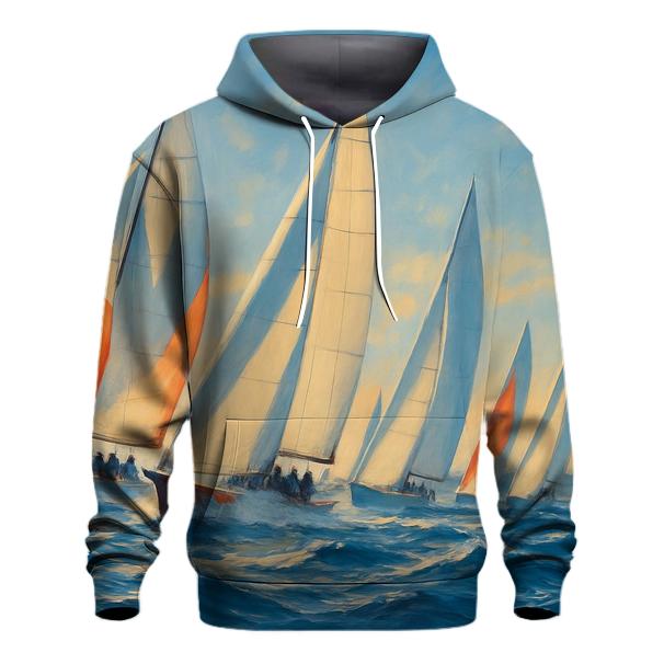Sail Regatta Panorama pullover hoodies