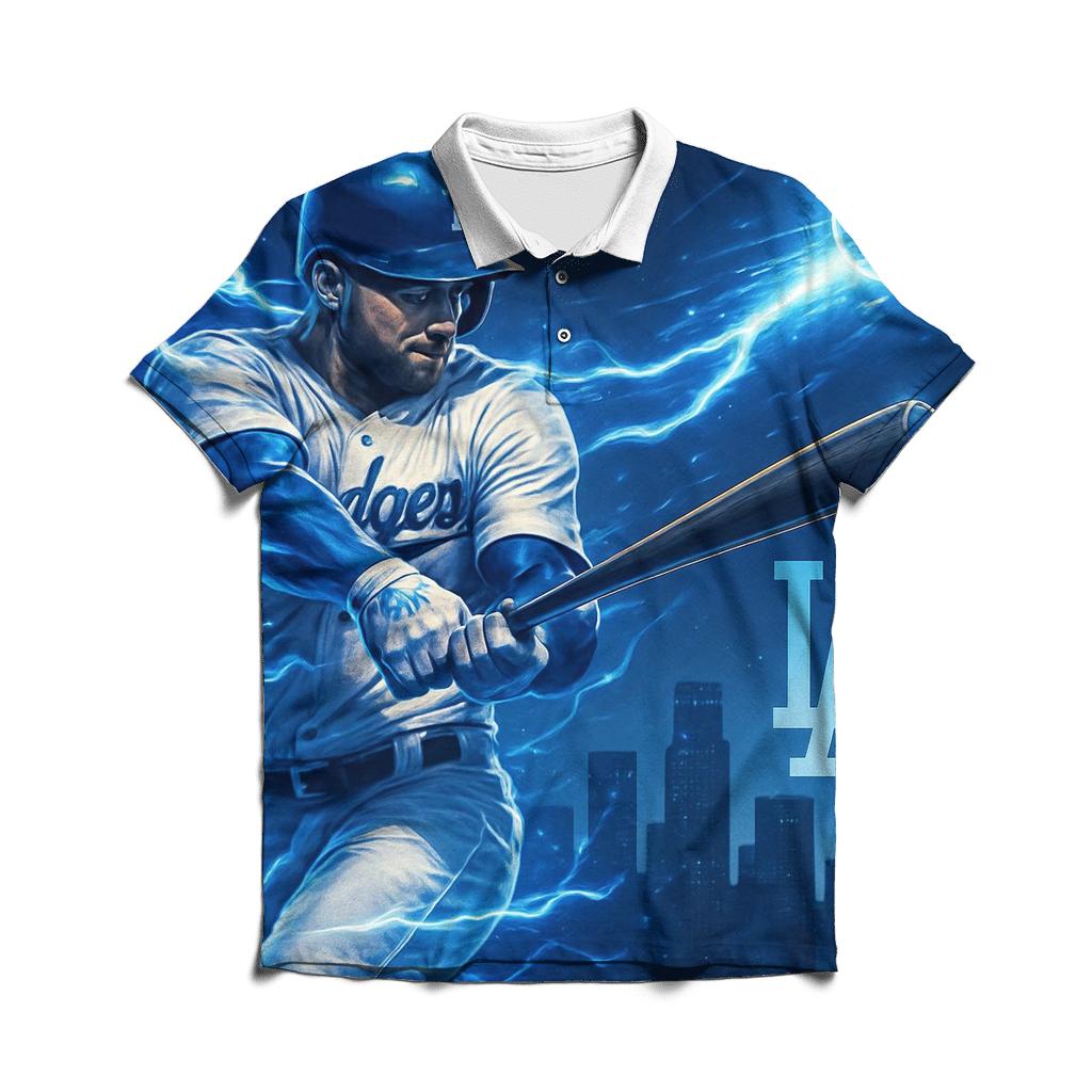 Blue Flash Swing casual sports polo shirts