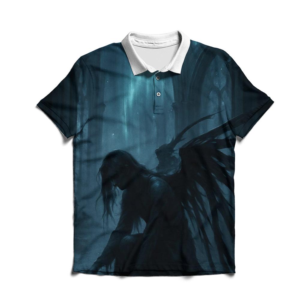 Cathedral Of Broken Lights custom polo shirts