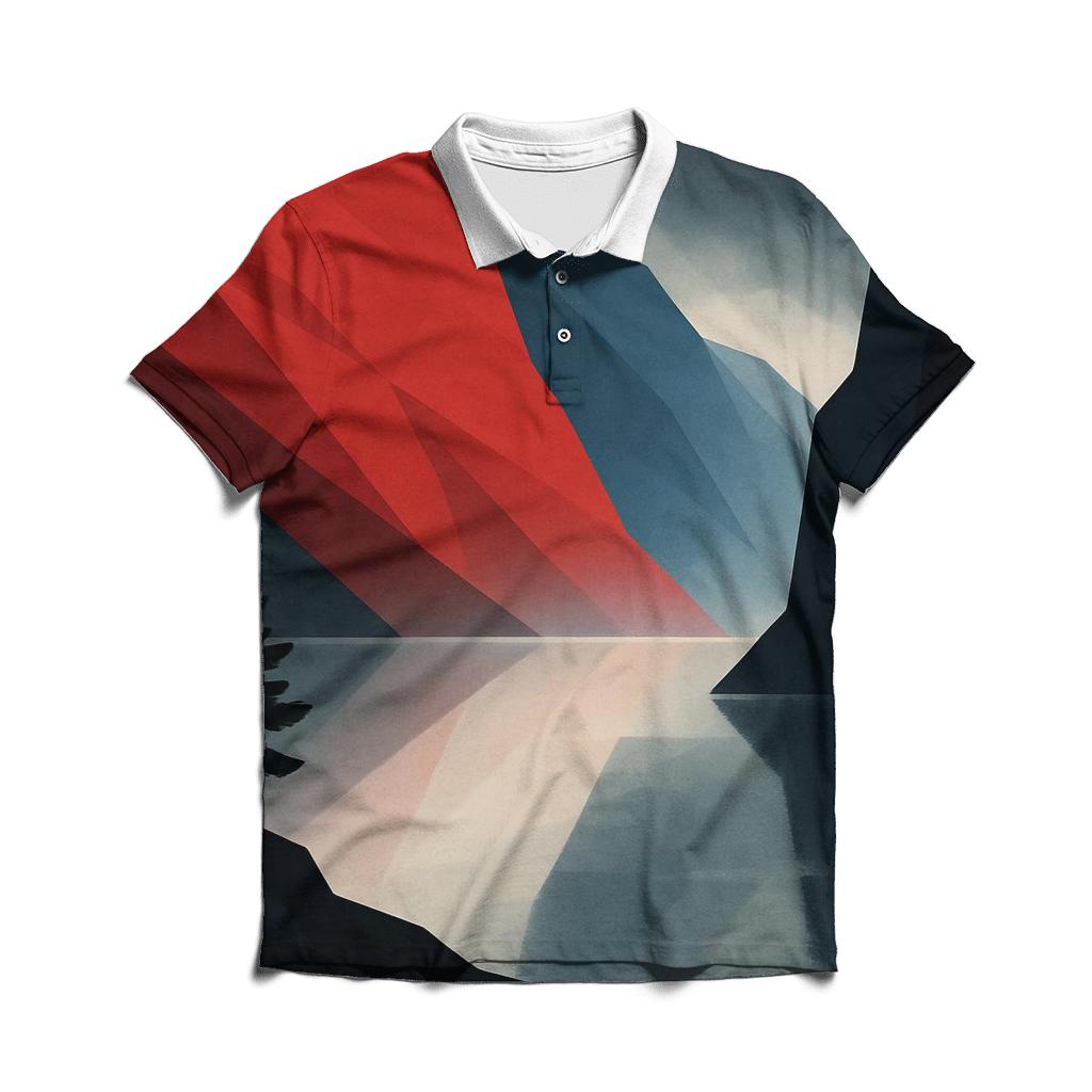 Northern Fjord Banner stylish collar polo tees