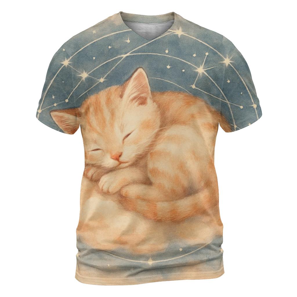 Constellation Naptime unique graphic print tees